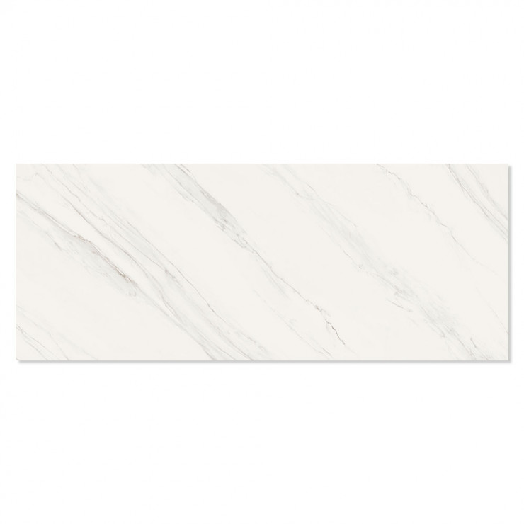 Marmor Klinker Touche Vit Blank Polerad 100x250 cm-1